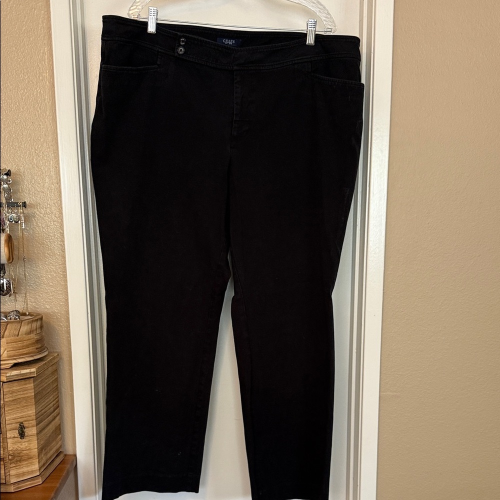 Chaps Navy Blue Pants